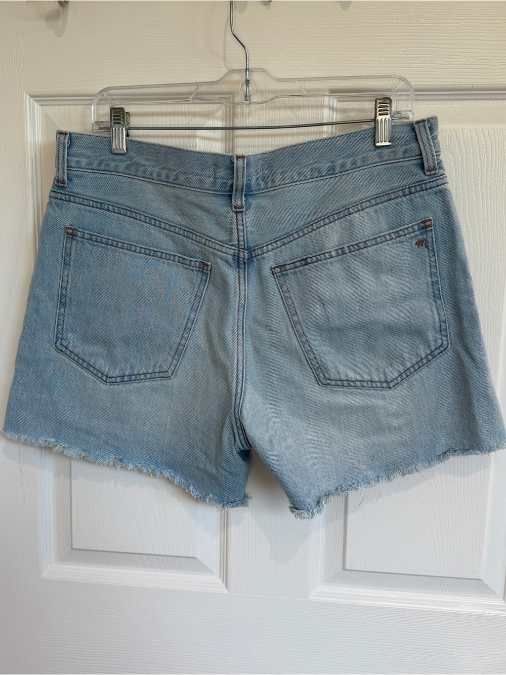 Madewell Relaxed Mid-Length Denim Shorts - Picture 4 of 7